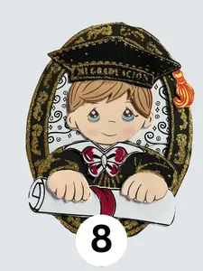 Foam figure decoration (12 pack) #8