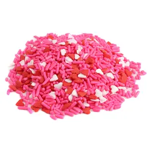 Valentines Heart Confetti + Sprinkle Mix