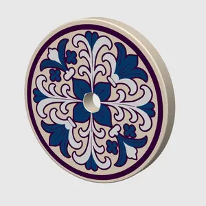 Designer Pool Skimmer Lid – Spanish Tile Design Upgrade (Fits Hayward SPX1084R)