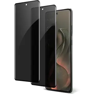 [2 Pack] Moto Edge 2025 Privacy Screen Protector, 9H Tempered Glass, Bubble Free, HD Clear, Anti-Scratch, Anti-Spy Film for Motorola Edge 2025 5G Glass Screen Protector