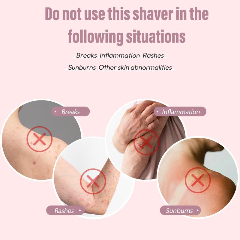 Akunbem Bikini Trimmer for Women, Electric Shaver and Razor Rechargeable 2-in-1 Body and Facial Epilator, Dual Heads for Painless Trimming of Pubic Hair, Face, Underarms and Legs, IPX7 Waterproof. Christmas Gift New Year Gift Shaving Grooming Akunbem Bikini Trimmer for Women, Electric Shaver and Razor Rechargeable 2-in-1 Body and Facial Epilator, Dual Heads for Painless Trimming of Pubic Hair, Face, Underarms and Legs, IPX7 Waterproof. Christmas Gift New Year Gift Shaving Grooming