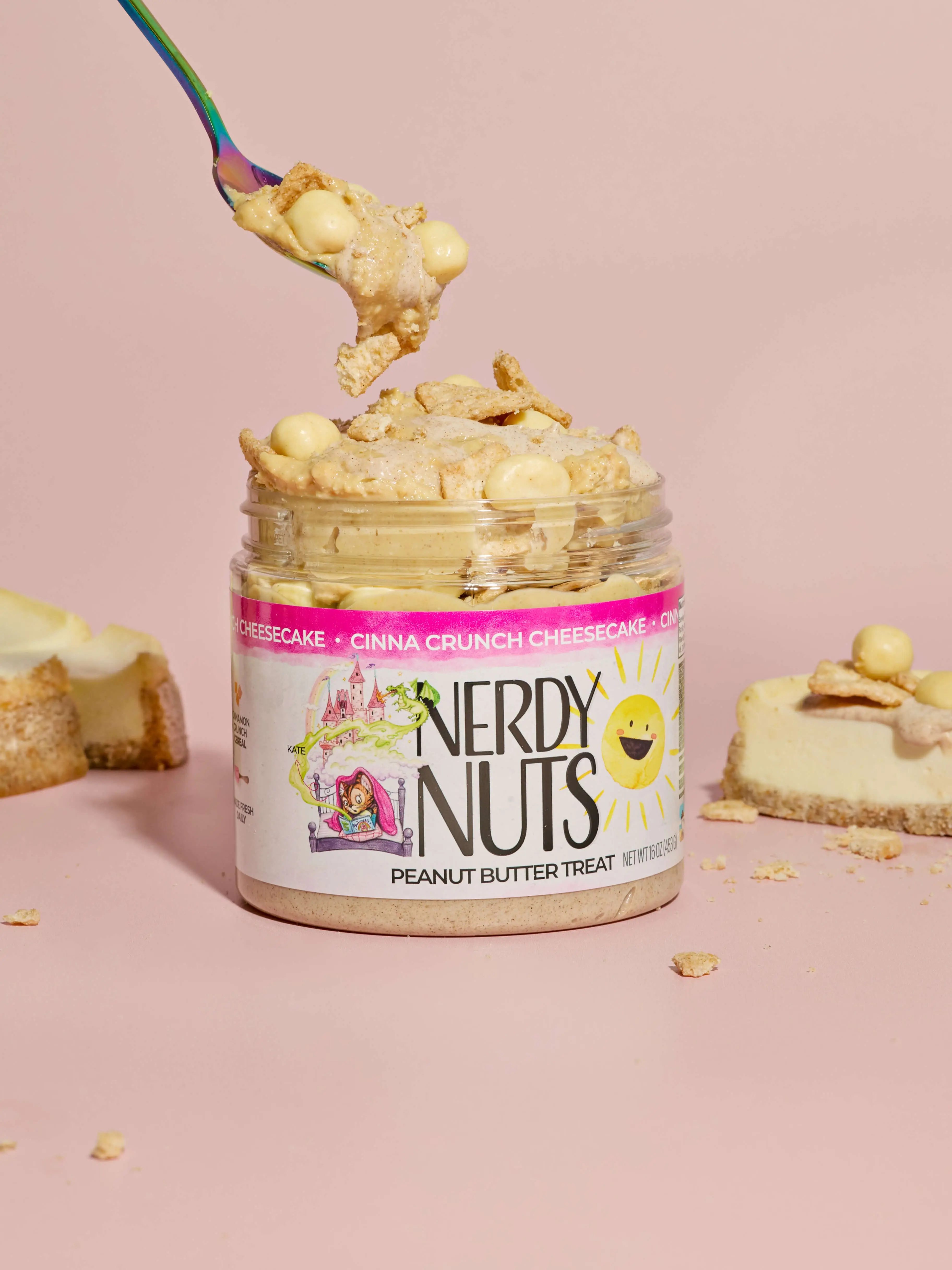 Cinna Crunch Cheesecake Peanut Butter Treat