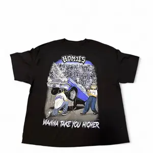 Homies Shirt DGA Chicano Lowrider Hip Hop David Gonzalez Vintage Graphic Tee- Unisex Menswear & Womenswear - Streetwear Tops - Casual Cotton Crewneck Shortsleeve Tshirt