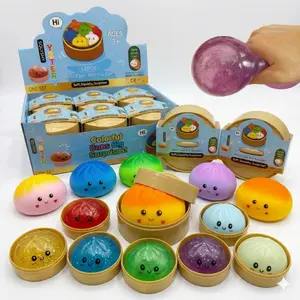 Squishy Dumpling Mystery Surprise Toy, Novelty Squishy Toy