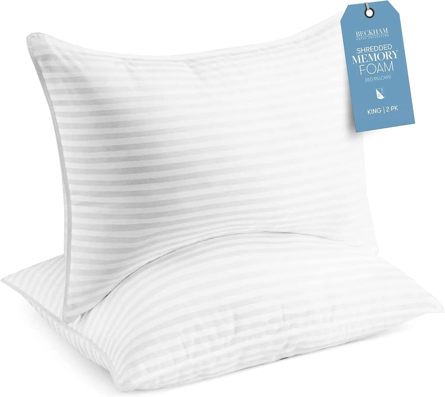 Adjustable Memory Foam Pillow Set of 2