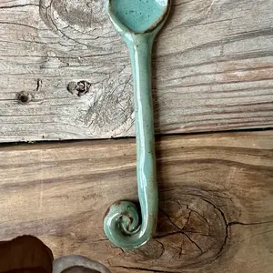 Handmade Functional Spoon, Ceramic Spoon, Pottery Spoon, Stirring Spoon