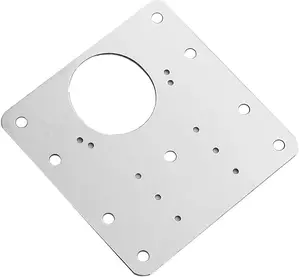 6pcs Cabinet Door Hinge Repair Plate Kit Stainless Steel Furniture Wardrobe Hinge Mounting Plate with Screw Flat Fixing Bracket Tools