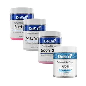 DeEnti Professional Acrylic Nail Powder 2.1 oz - Smooth, Consistent, Salon Quality Acrylic Powder Dip for Manicure, Nail Art, Fake Nails, Nail Carving, NEW COLORS