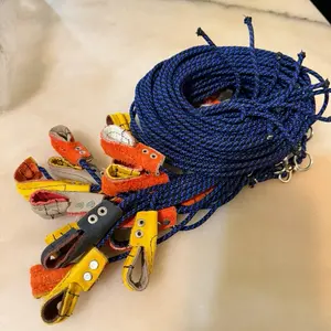 Adjustable 5-Pack Poultry Tie Cords for Gallos - Durable Material & Customizable Fit for Training & Competition