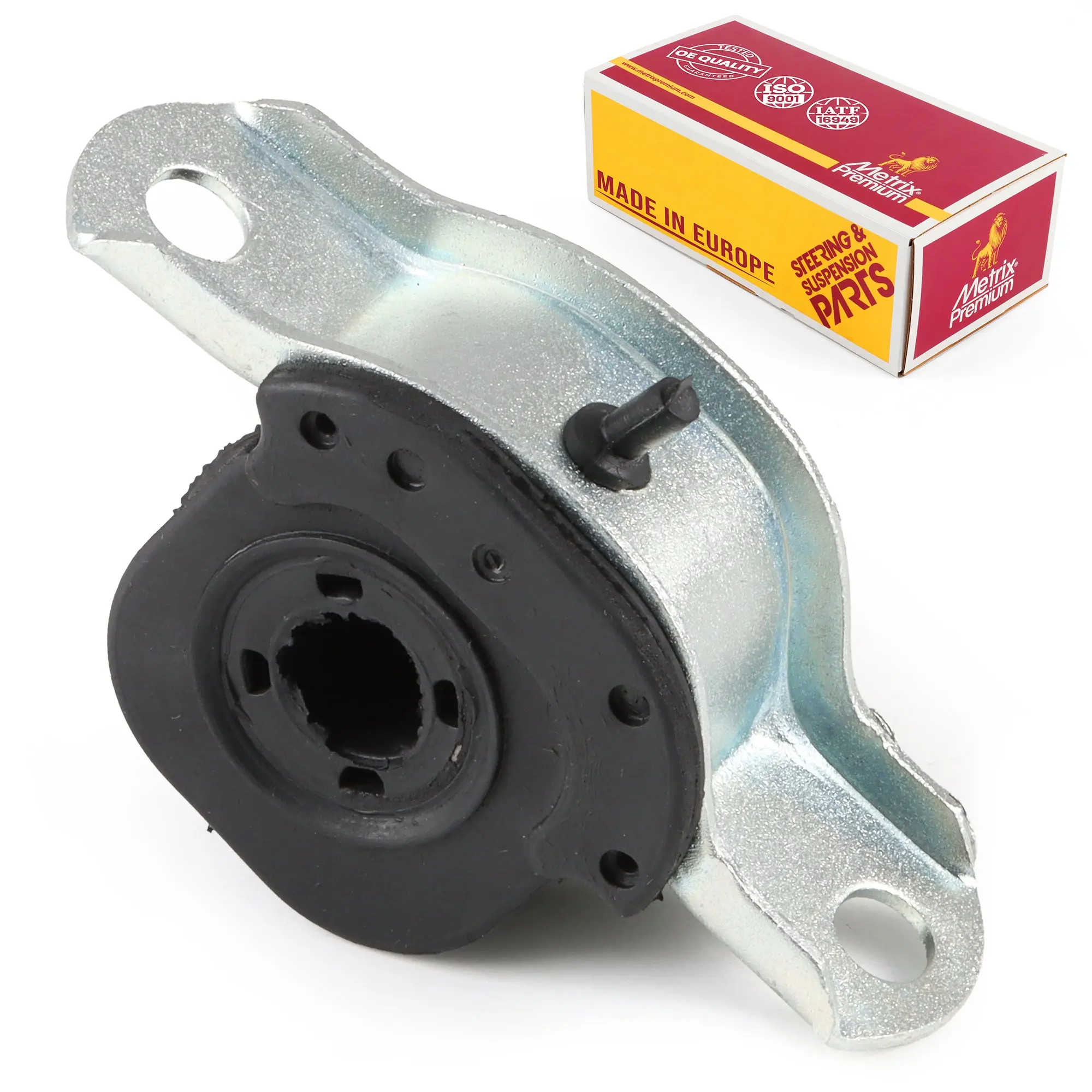 Front Left Lower Rearward Axle Support Bushing 36834MT