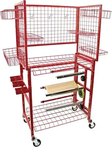 Paint Prep Cart with Masking Paper Dispenser - (26506)