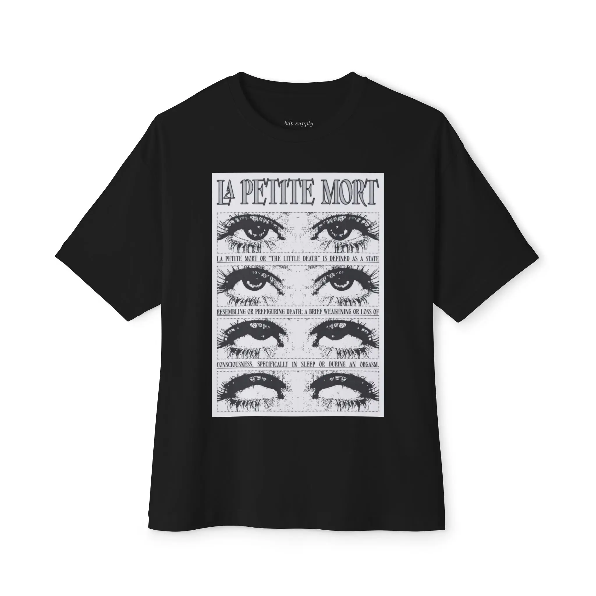 La Petite Mort Tee — Gothic Vintage Graphic T-Shirt