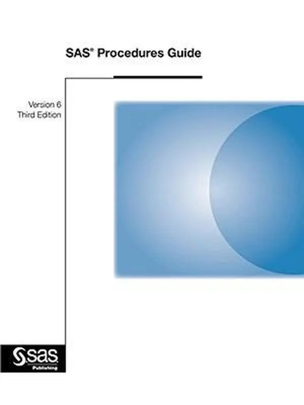 USED-Sas Procedures Guide, Version 6 by SAS Institute (Paperback)