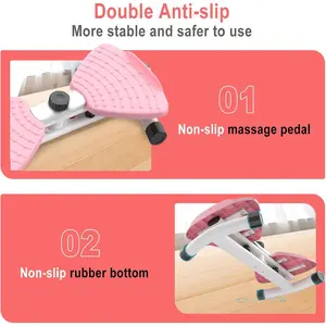 Waist Twister Ab Machine with 300 lbs Weight Capacity Anti-slip twist board Noiseless Home Gym Exercise Equipment for Women Men