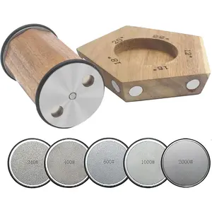 Rolling Knife Sharpener, Rolling Sharpener Kit for and Chef's with Industry&Corundum Stones for Edges, 5 Angle Offer 12/15/18/20/22°