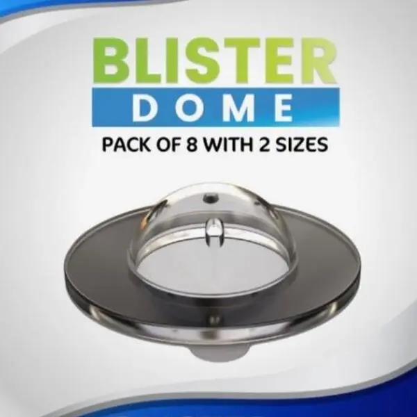 Blisterdome Adhesive Dome Blister & Pimple Protector Shield | Waterproof, Discreet Protection for Healing & Comfort