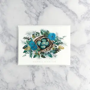 Egg Nest Easter Card