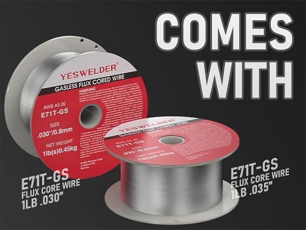 YESWELDER FLUX-135PRO 110V 135Amp Flux Core MIG Welder with LYG-L600A Welding Helmet | Gasless MIG/Lift TIG/Stick 3-in-1 Digital Display Welding Machine YESWELDER FLUX-135PRO 110V 135Amp Flux Core MIG Welder with LYG-L600A Welding Helmet | Gasless MIG/Lift TIG/Stick 3-in-1 Digital Display Welding Machine