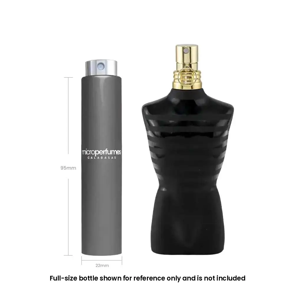 Jean Paul Gaultier Le Male Le Parfum EDP For Men – 0.17 fl oz / 5 mL Travel Spray Decant, Cardamom, Lavender, Iris, Gift for Him, Independently Rebottled by MicroPerfumes