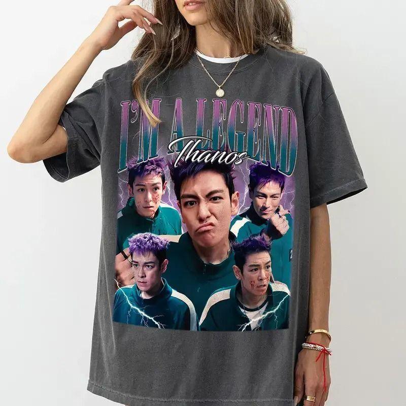 I'm A Legend Thanos T-shirt-Sweatshirt . Choi Seung-hyun T-shirt Squid Game Season 3, Player 230 Trending Tee Gift For Fans Men Women.