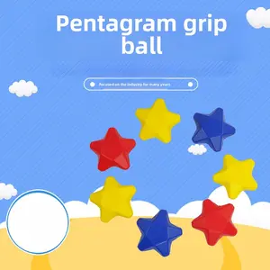 PU five-pointed star toy stress relief ball, venting ball, grip strength ball, foaming sponge toy, stars