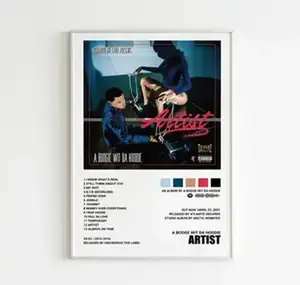 A boogie Wit da Hoodie Posters, Artist Poster, Album Cover Poster