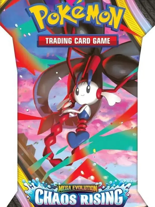 Chaos Rising Sleeved Booster Pack (single)- Pokémon