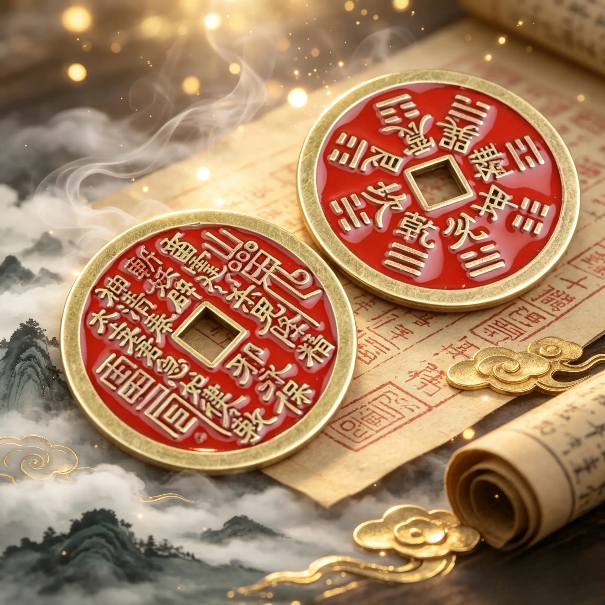 Taoist mountain spirits spend money to attract wealth and bless safety.