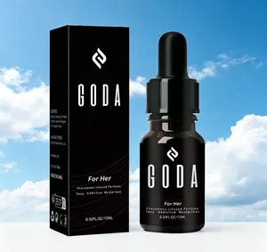 GODA For Her Pheromone Perfume Oil for Women, Long Lasting Floral Scent with Jasmine & Rose, Sweet Spicy Aroma Vegan Cruelty-Free Portable Travel Ladies Fragrance 15ml 0.50 fl oz