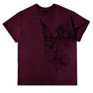 "ENIGMA" T-SHIRT - MAROON