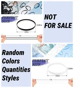 【NOT FOR SALE】Random Colors/Quantities Rubber Bands for Women & Girls