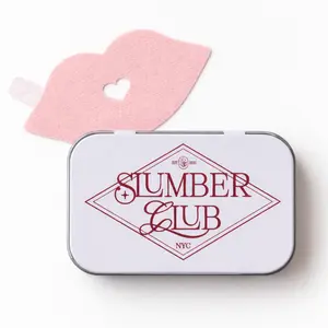 Slumber Club Beauty Sleep Tape with Tin - Mouth Tape for Sleep - Dry Mouth and Snore Reducing Mask Sleeping Eye Mask Sleeping Mask Strap