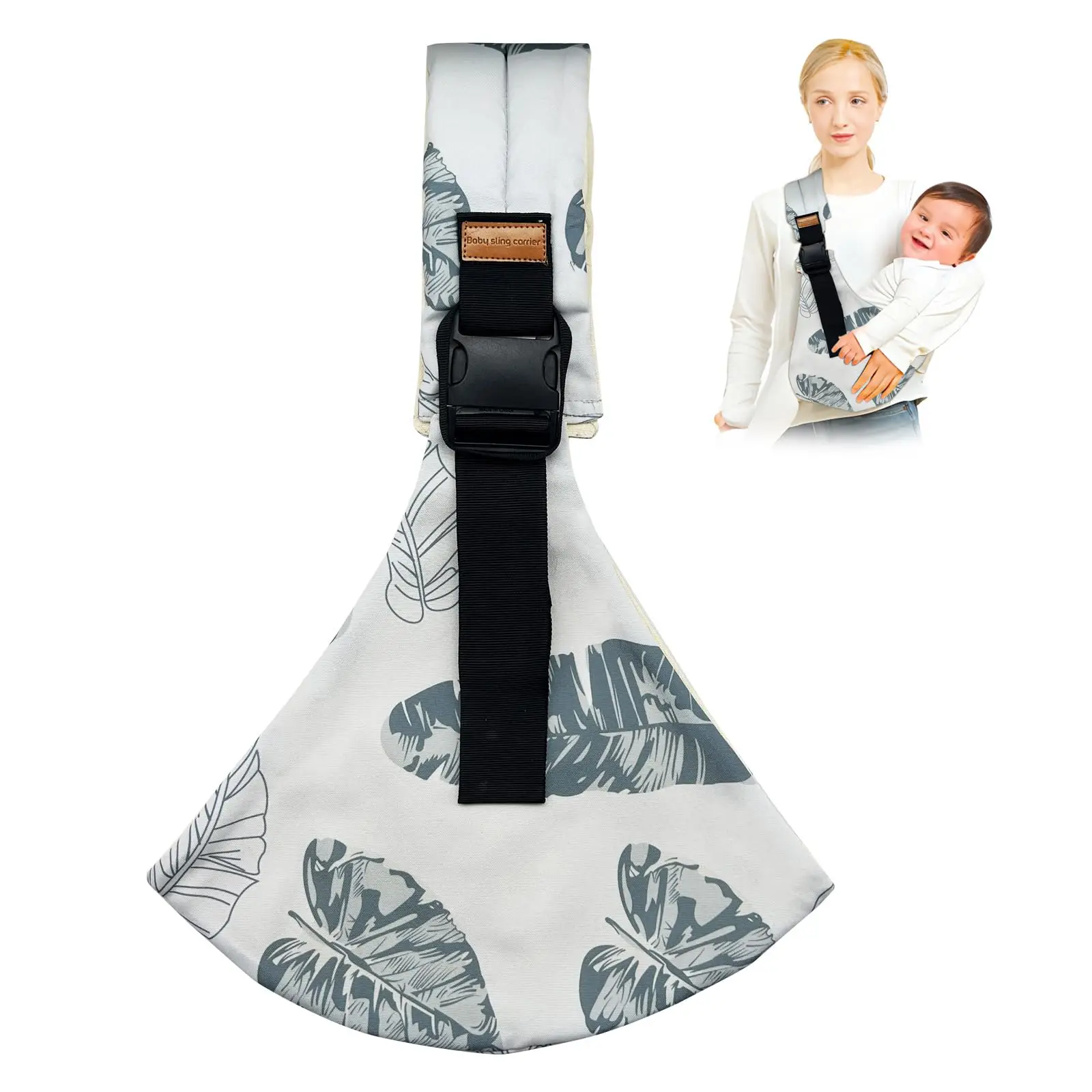 Baby Sling Carrier,2025 New Baby Sling,Toddler Carrier, Portable and Lightweight Sling,Non-Slip Hip Seat Carrying 10-30lbs