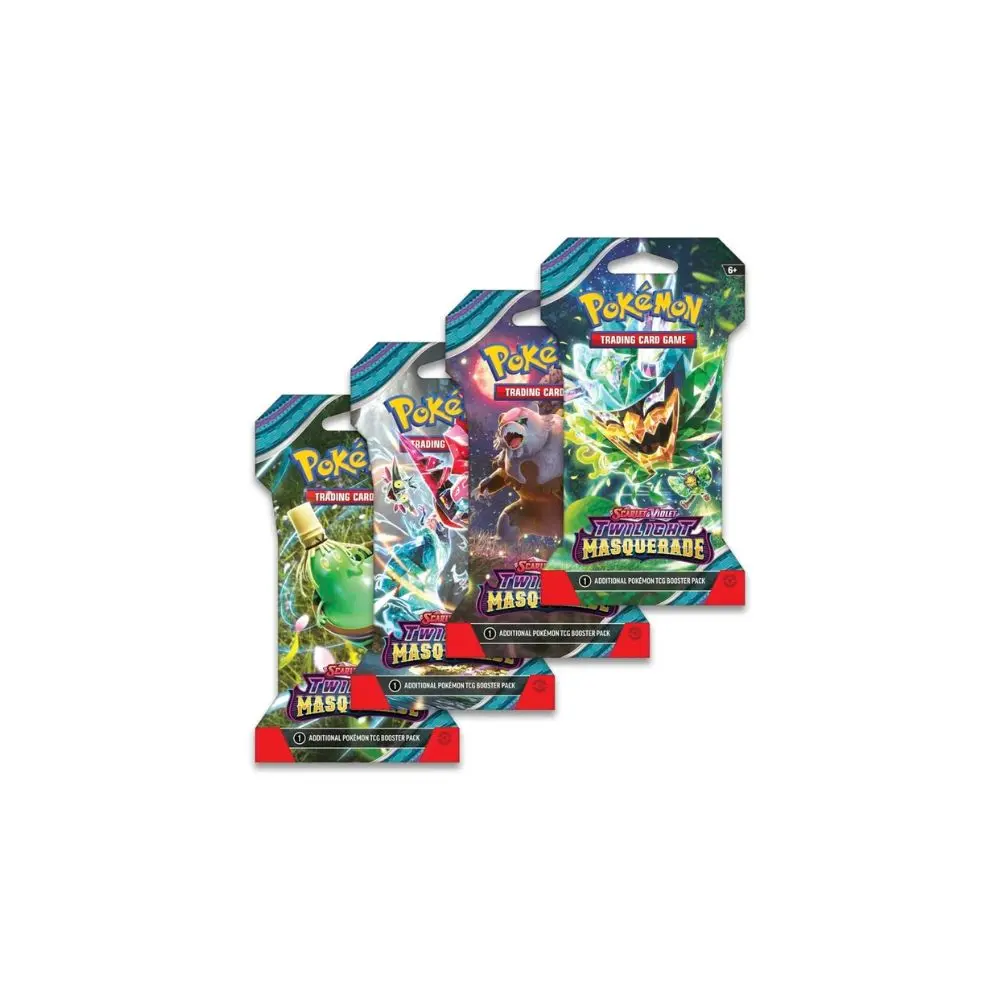 Pokmon TCG: Scarlet & Violet-Twilight Masquerade Sleeved Booster Pack (10 Cards) - TikTok Shop Pokmon TCG: Scarlet & Violet-Twilight Masquerade Sleeved Booster Pack (10 Cards) - TikTok Shop