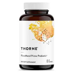 Thorne FloraMend Prime Probiotic Blend - 30 Capsules for Digestive and Immune Health - Supplement, Healthcare