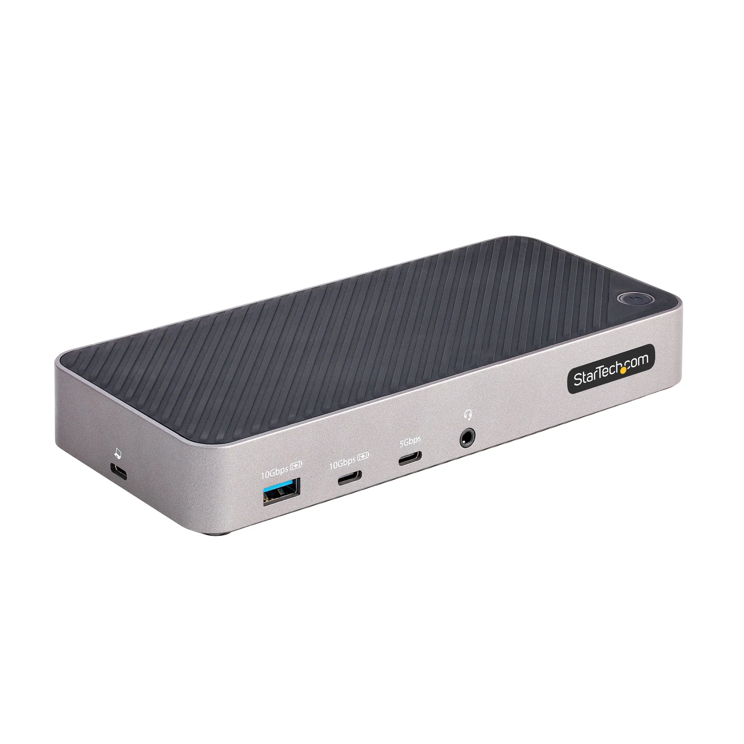 Startech USB-C Triple Monitor Docking Station - Space Grey, Compatible with Multilingual Computers & Networking Devices