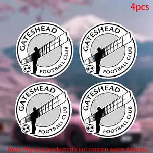 Gateshead fc Sticker-Car stickers for doors, windows, laptops, luggage, furniture and bumpers-durable adhesive vinyl material