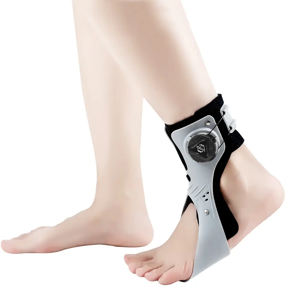 Adjustable Ankle Brace with Dial Adjustment Healthcare System, Lightweight Breathable Ankle Stabilizer, Comfort Ankle Support for Daily Walking Support
