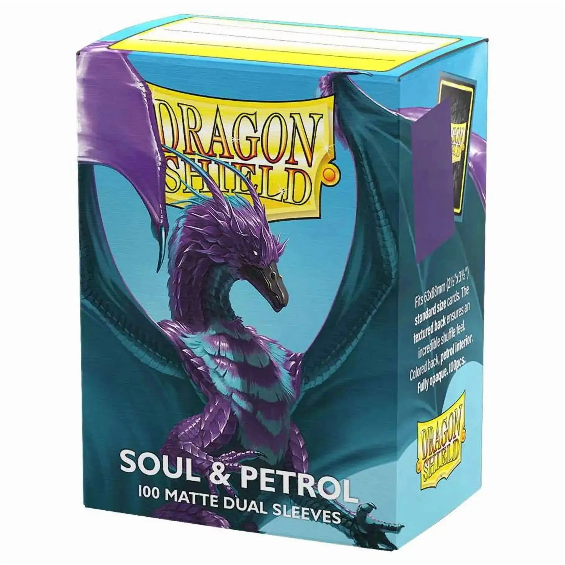 Dragon Shield: Dual Matte - Soul and Petrol 100CT [Sleeves]