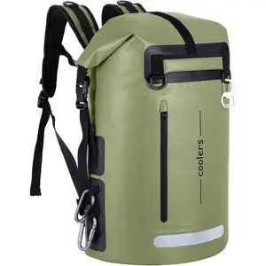 48cans Large Cooler Backpack Insulated  for Men Women Insulated Backpack Cooler Leak Proof  for 12 Hours Cooling for Camping Picnic Hiking Beach Travel Kayaking