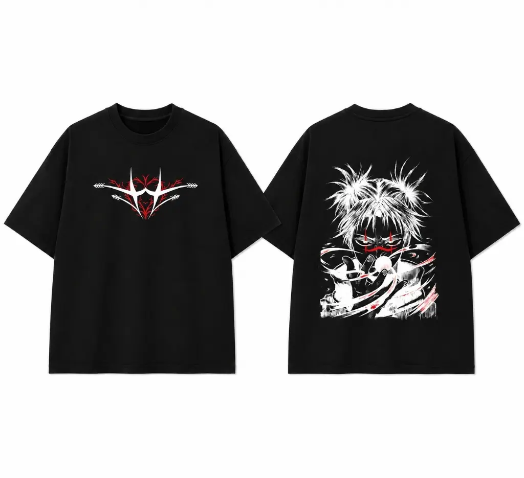 Hunter x Hunter Feitan Portor Anime Graphic Tee Vintage Oversized Dark Streetwear T-Shirt