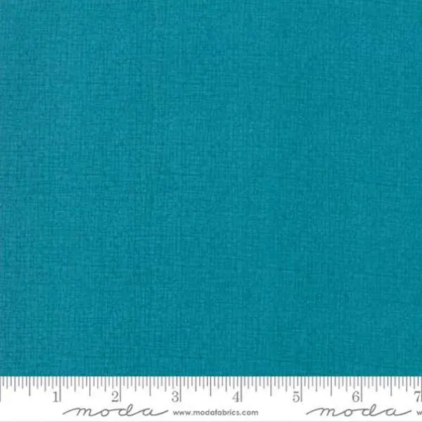 Fabric Moda Thatched Turquoise 108" Wide Back by the Quarter Yard 11174-101