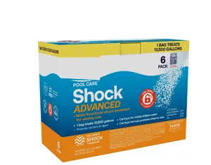 Care Shock Advanced for Swimming Pools, Granules, 6 Pack, 1 lb
