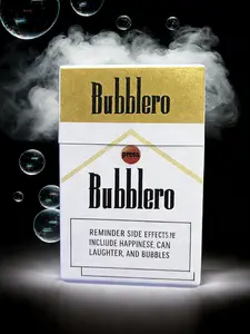 Bubble Cigarette Stress Relief Toy Realistic Fake Cigarette Bubble Blower Portable Relaxation Fidget Toy Funny Party Gift for Adults