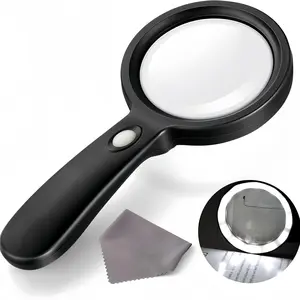 Portable LED Magnifying Glass for Reading
