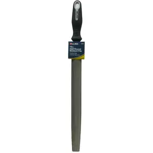 Allied 63222 12 in. Half Round Bastard File, Hardware, Woodworking Tools, Hand Tools