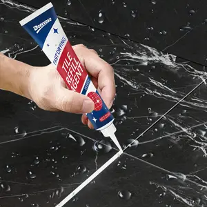 Tile Grout Repair Paste, Fast-Drying Strong Adhesive, Waterproof Sealer for RV Bathtub Sink Floor Shower Bathroom Kitchen Tiles