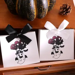 20 Halloween Mini Candy Boxes, Boo Ghost Design, DIY Sticker Set, Holds Chocolate/candies, Perfect for Halloween Gifts, Ceremony Occasion