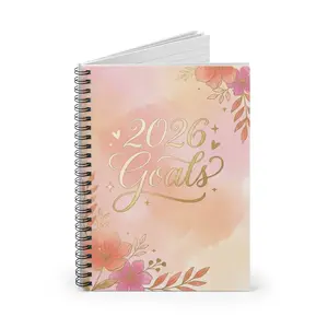 🌸 2026 Goals Journal - Your Dream Year Starts Here!