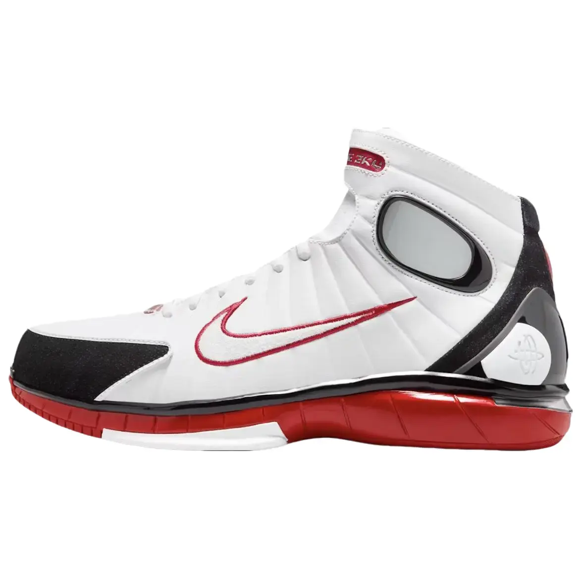 NIKE Men's Air Zoom Huarache 2K4 'White-Varsity Red' Athletic Sports Sneaker